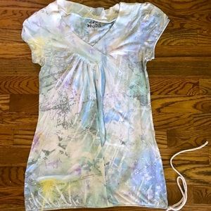 Vintage Mudd Soft Color Splatter Paint T-shirt